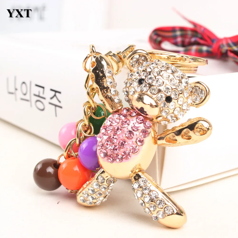 New Fashionable Charm Pendant Bear Pink Belly Arm Move Bead Pearl Cute Rhinestone Crystal Purse Bag Key Chain Favorite Gift
New Fashionable Charm Pendant Bear Pink Belly Arm Move Bead Pearl Cute Rhinestone Crystal Purse Bag Key Chain Favorite Gift