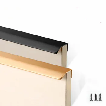 Black cabinet handle modern simple edge banding wardrobe handle shoe cabinet matte gold wine cabinet invisible drawer handle
Black cabinet handle modern simple edge banding wardrobe handle shoe cabinet matte gold wine cabinet invisible drawer handle