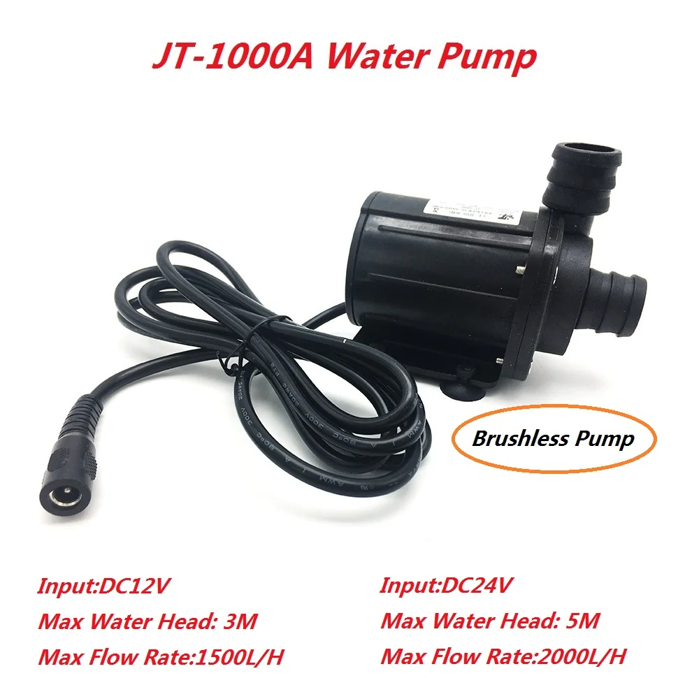 1000A 12V 24V Submersible DC Water Pump Brushless Magnetic Driven Water Circulation Pump 5M 2000L/H
1000A 12V 24V Submersible DC Water Pump Brushless Magnetic Driven Water Circulation Pump 5M 2000L/H