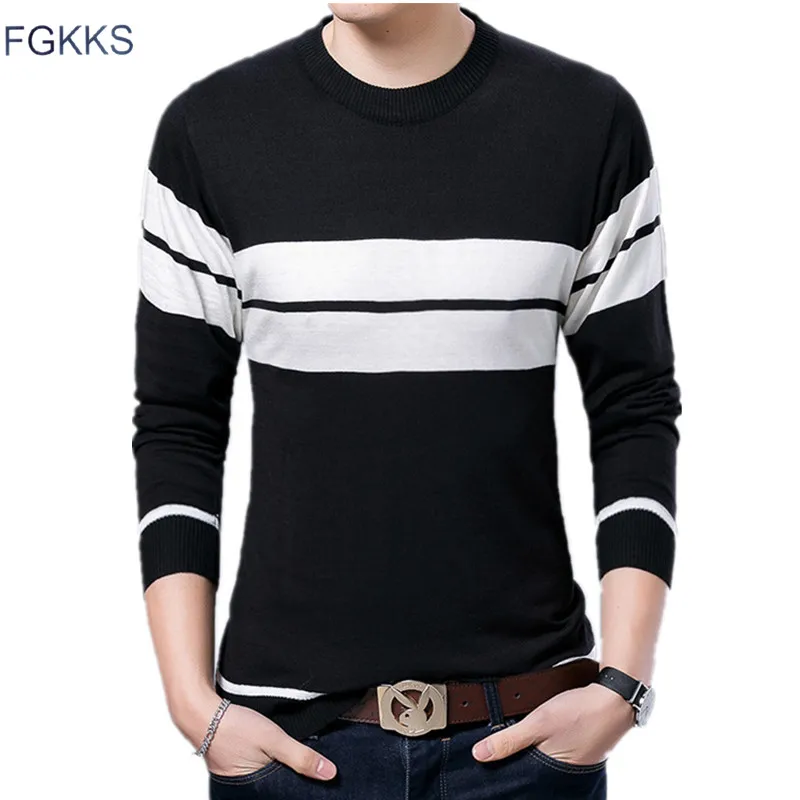 FGKKS New Brand Men Sweater Long Sleeve Top 2018 Autumn Winter Men Splice Sweater Pullovers Slim Fit Men Sweater Clothing
FGKKS New Brand Men Sweater Long Sleeve Top 2018 Autumn Winter Men Splice Sweater Pullovers Slim Fit Men Sweater Clothing