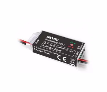 SKYRC 3A switching BEC module 2S-6S input 5V/6V output spare parts for FPV kvadrokopter multicopter
SKYRC 3A switching BEC module 2S-6S input 5V/6V output spare parts for FPV kvadrokopter multicopter