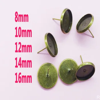 Free ship!!!1000pcs/lot 8/10/12/14/16mm earring post ancient bronze earring findings-earring stud
Free ship!!!1000pcs/lot 8/10/12/14/16mm earring post ancient bronze earring findings-earring stud