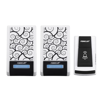 KSOL waterproof wireless doorbell door chime 36 songs bell 100M range Two receiver DC with doorbell for home and office
KSOL waterproof wireless doorbell door chime 36 songs bell 100M range Two receiver DC with doorbell for home and office
