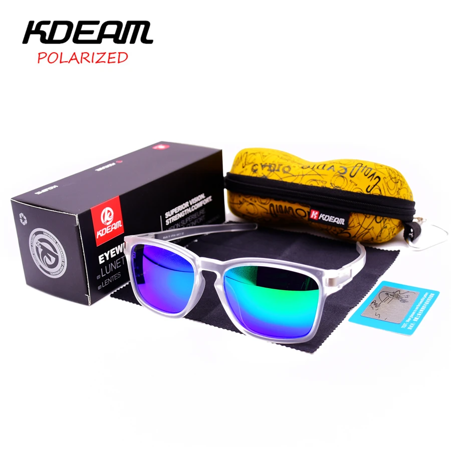 Sunglass Men KDEAM Brand Fashion Square Polarized Sunglasses Men Design Driving Mirror Male UV400 Sunglasses Eyewear 9358
Sunglass Men KDEAM Brand Fashion Square Polarized Sunglasses Men Design Driving Mirror Male UV400 Sunglasses Eyewear 9358