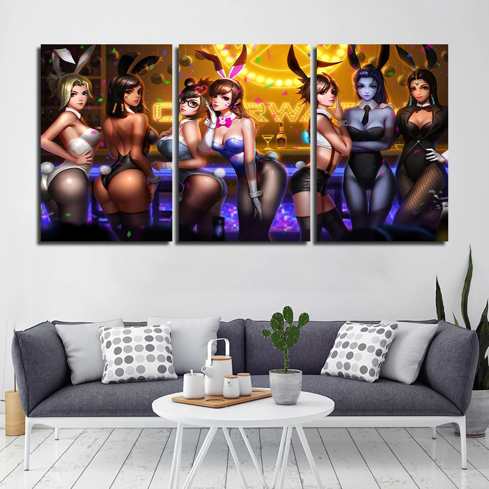 Modular Overwatch Sexy Girls Painting Modern On Canvas Print Type And On The Wall Decorative Artwork Style Game Large Poster
Modular Overwatch Sexy Girls Painting Modern On Canvas Print Type And On The Wall Decorative Artwork Style Game Large Poster