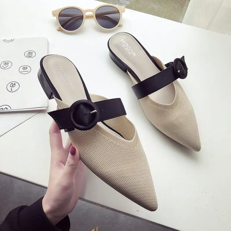 fashion summer breathable women's shoes Korean satin Pointed toe bow tie slippers Baotou flat heel sets semi slippers mules 2019
fashion summer breathable women's shoes Korean satin Pointed toe bow tie slippers Baotou flat heel sets semi slippers mules 2019