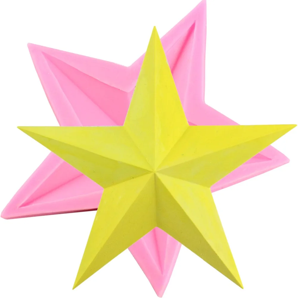Star Fondant Cake Silicone Mold DIY Candy Cookie Cupcake Molds Baking Cake Decorating Tools Sugarcraft Chocolate Gumpaste Moulds
Star Fondant Cake Silicone Mold DIY Candy Cookie Cupcake Molds Baking Cake Decorating Tools Sugarcraft Chocolate Gumpaste Moulds