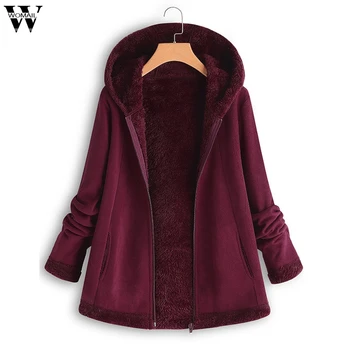 2019 Womens Winter Parkas Fashion Pocket Zipper Coats For Women Wadded Jackets Warm Outwear With Hood Large Plush Hoodie Coat
2019 Womens Winter Parkas Fashion Pocket Zipper Coats For Women Wadded Jackets Warm Outwear With Hood Large Plush Hoodie Coat
