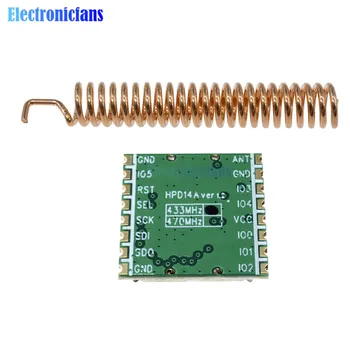 1Set 433Mhz Lora SX1278 Long Distance RF Wireless Module SPI Drf1278f Built-in Clock Temperature Sensor Lora Module For Arduino
1Set 433Mhz Lora SX1278 Long Distance RF Wireless Module SPI Drf1278f Built-in Clock Temperature Sensor Lora Module For Arduino