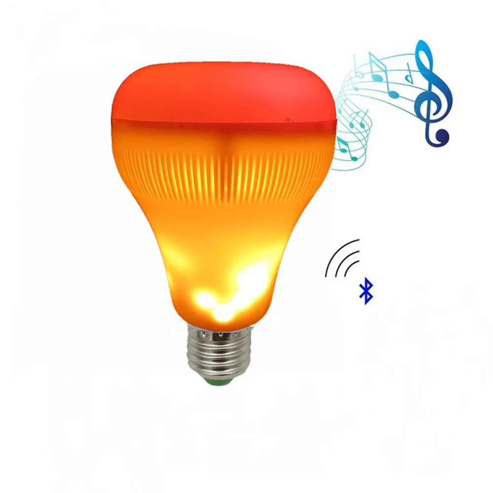 E27 Smart RGB Wireless Bluetooth Speaker Bulb Music Playing Dimmable LED RGB Music Bulb Light Lamp with 24 Keys Remote Control
E27 Smart RGB Wireless Bluetooth Speaker Bulb Music Playing Dimmable LED RGB Music Bulb Light Lamp with 24 Keys Remote Control