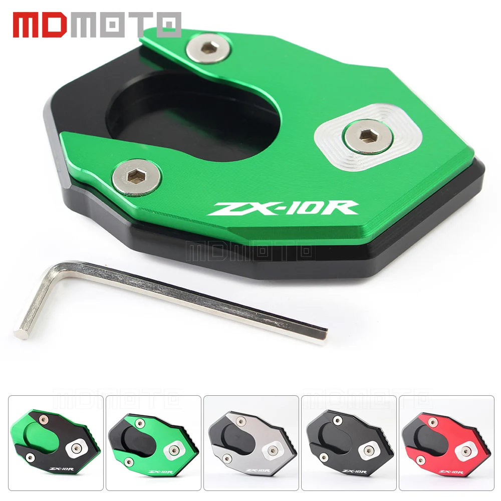 MDMOTO For Kawasaki Z900 Z650 2017 Motorcycle CNC Side Kickstand Stand Extension Plate cover For Kawasaki ZX10R ZX-10R 2008-2016
MDMOTO For Kawasaki Z900 Z650 2017 Motorcycle CNC Side Kickstand Stand Extension Plate cover For Kawasaki ZX10R ZX-10R 2008-2016