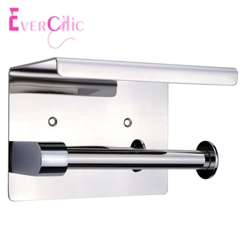Stainless Steel Paper Holder Towel Dispenser Bathroom Toilet Tissue Holder Wall Mounted Single Roll Paper Holders
Stainless Steel Paper Holder Towel Dispenser Bathroom Toilet Tissue Holder Wall Mounted Single Roll Paper Holders
