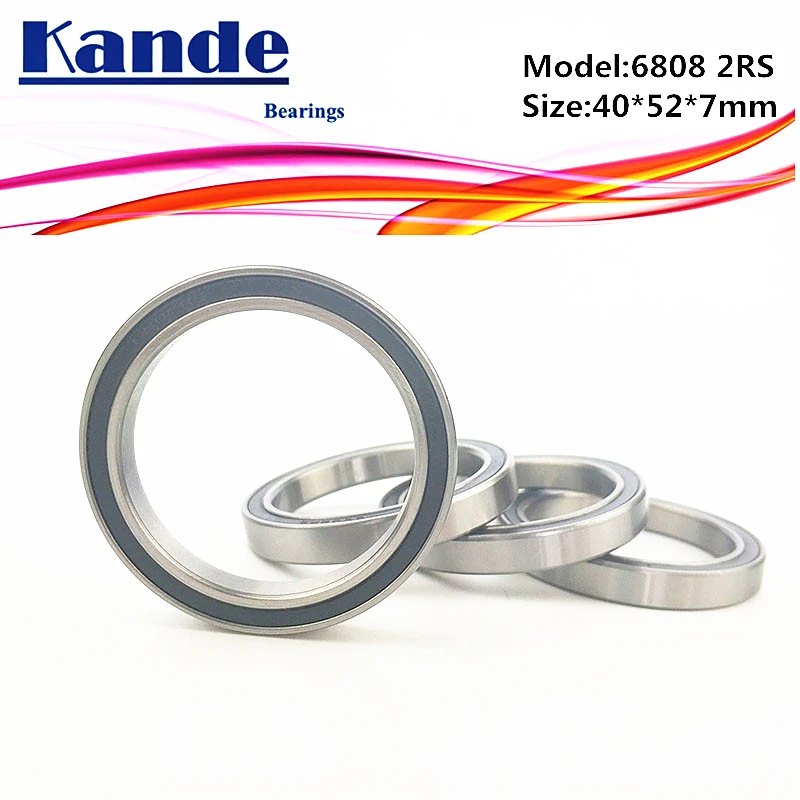 6808RS 2Pcs ABEC-1 68082RS 40x52x7 Thin Section Deep Groove 6808 Ball Bearing agricultural machines 61808
6808RS 2Pcs ABEC-1 68082RS 40x52x7 Thin Section Deep Groove 6808 Ball Bearing agricultural machines 61808