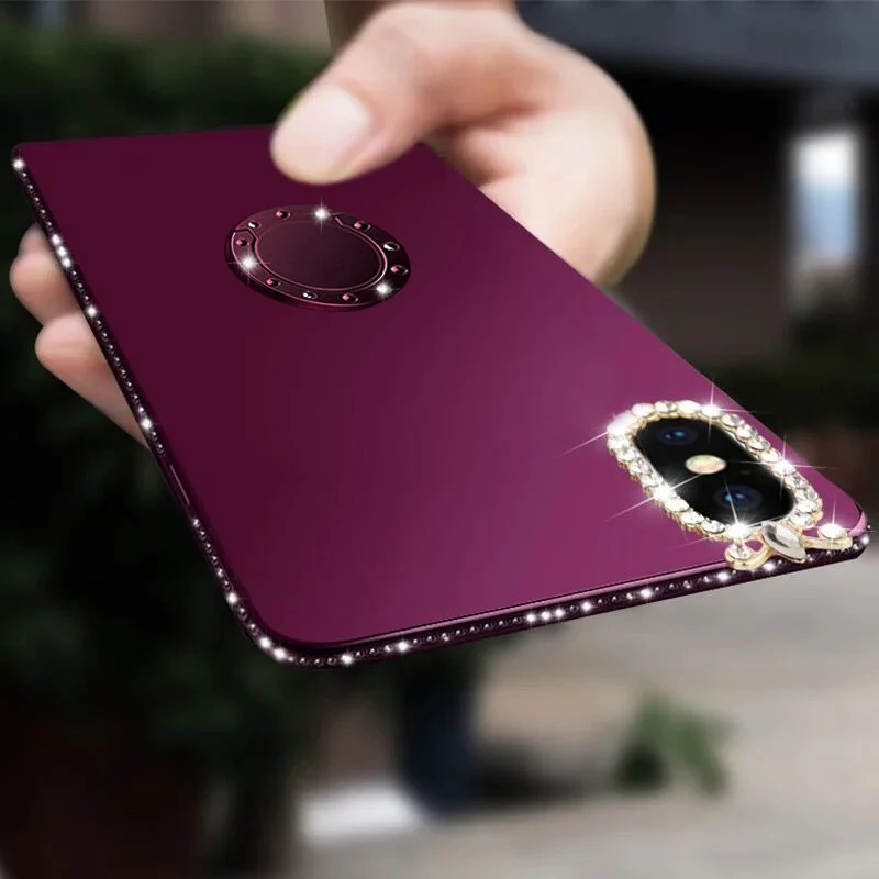 Luxury Bling Diamond Magnetic Finger Ring Kickstand Case For iPhone X 8 7 6 Plus Samsung Galaxy S9 S8 Plus Note 8 Soft TPU Cover
Luxury Bling Diamond Magnetic Finger Ring Kickstand Case For iPhone X 8 7 6 Plus Samsung Galaxy S9 S8 Plus Note 8 Soft TPU Cover