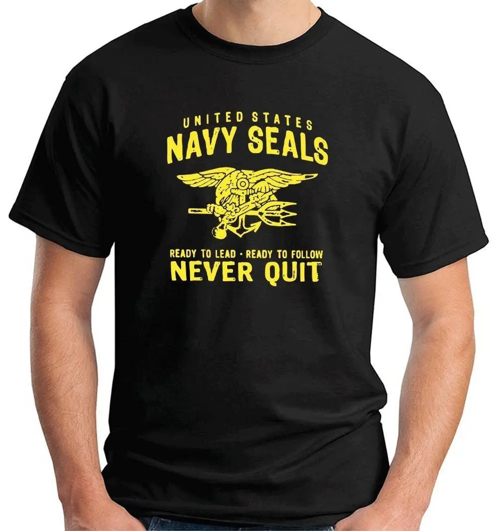 T-Shirt States Navy Seals ready lead/follow quit cod funny Print Design T shirt Hip hop Tops o-neck short sleeve Tee shirt
T-Shirt States Navy Seals ready lead/follow quit cod funny Print Design T shirt Hip hop Tops o-neck short sleeve Tee shirt