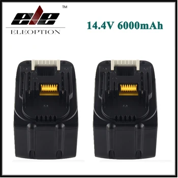 2x Eleoption High Capacity 6000mAh 14.4V Li-Ion Battery For MAKITA BL1430 BL1415 194066-1 194065-3 194559-8
2x Eleoption High Capacity 6000mAh 14.4V Li-Ion Battery For MAKITA BL1430 BL1415 194066-1 194065-3 194559-8