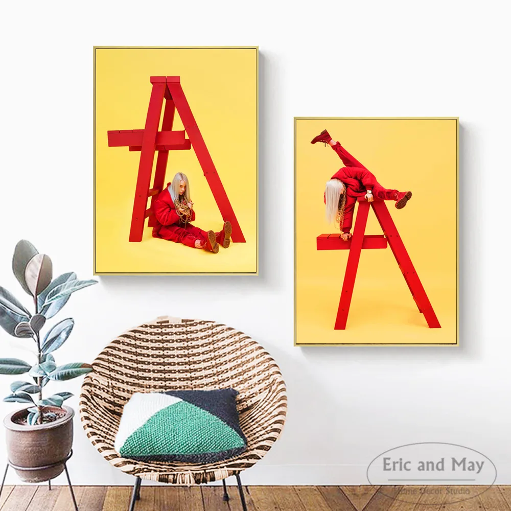 Billie Eilish Pop Art Canvas Art Print Painting Modern Wall Picture For Living Room Home Decor Decorative Posters No Frame
Billie Eilish Pop Art Canvas Art Print Painting Modern Wall Picture For Living Room Home Decor Decorative Posters No Frame