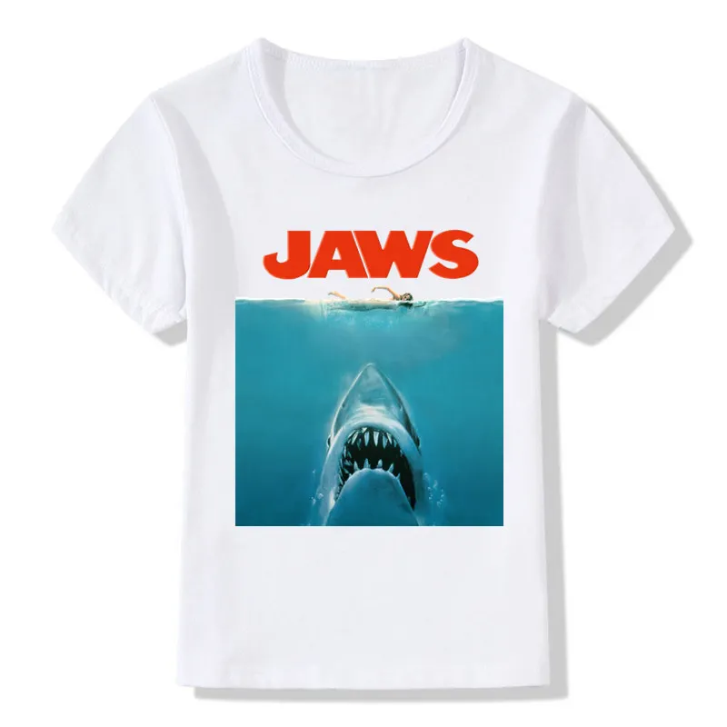 Boy And Girl Print Jaws Movie Vintage Fashion T-shirt Children Short Sleeve Summer Casual Tshirts Kids Tops Tee Baby Clothes
Boy And Girl Print Jaws Movie Vintage Fashion T-shirt Children Short Sleeve Summer Casual Tshirts Kids Tops Tee Baby Clothes