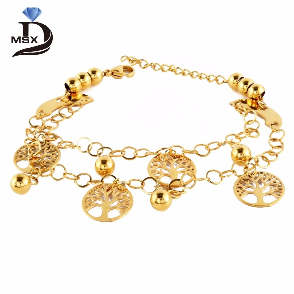 Silver Color Tree Pendant Bracelet Bangle Woman Female Metal 22.5cm Length Simple Bead Link Chain Wristband Trendy Lady Jewelry
Silver Color Tree Pendant Bracelet Bangle Woman Female Metal 22.5cm Length Simple Bead Link Chain Wristband Trendy Lady Jewelry
