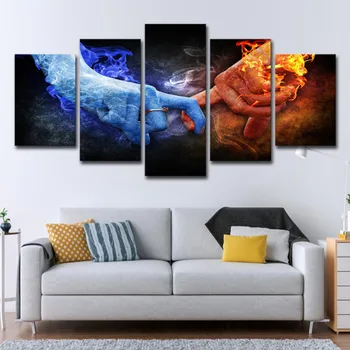 5 Piece Large Modern Love Hand Flame Prints Posters Artwork Gallery Pictures Painting on Canvas Wall Art for Living Room Bedroom
5 Piece Large Modern Love Hand Flame Prints Posters Artwork Gallery Pictures Painting on Canvas Wall Art for Living Room Bedroom