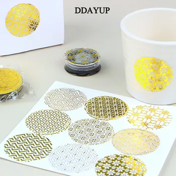 90pcs/lot Transparent Foil Gold Label Sticker Circular Sealing Label Sticker PVC Transparent DIY Label Diameter 4cm
90pcs/lot Transparent Foil Gold Label Sticker Circular Sealing Label Sticker PVC Transparent DIY Label Diameter 4cm