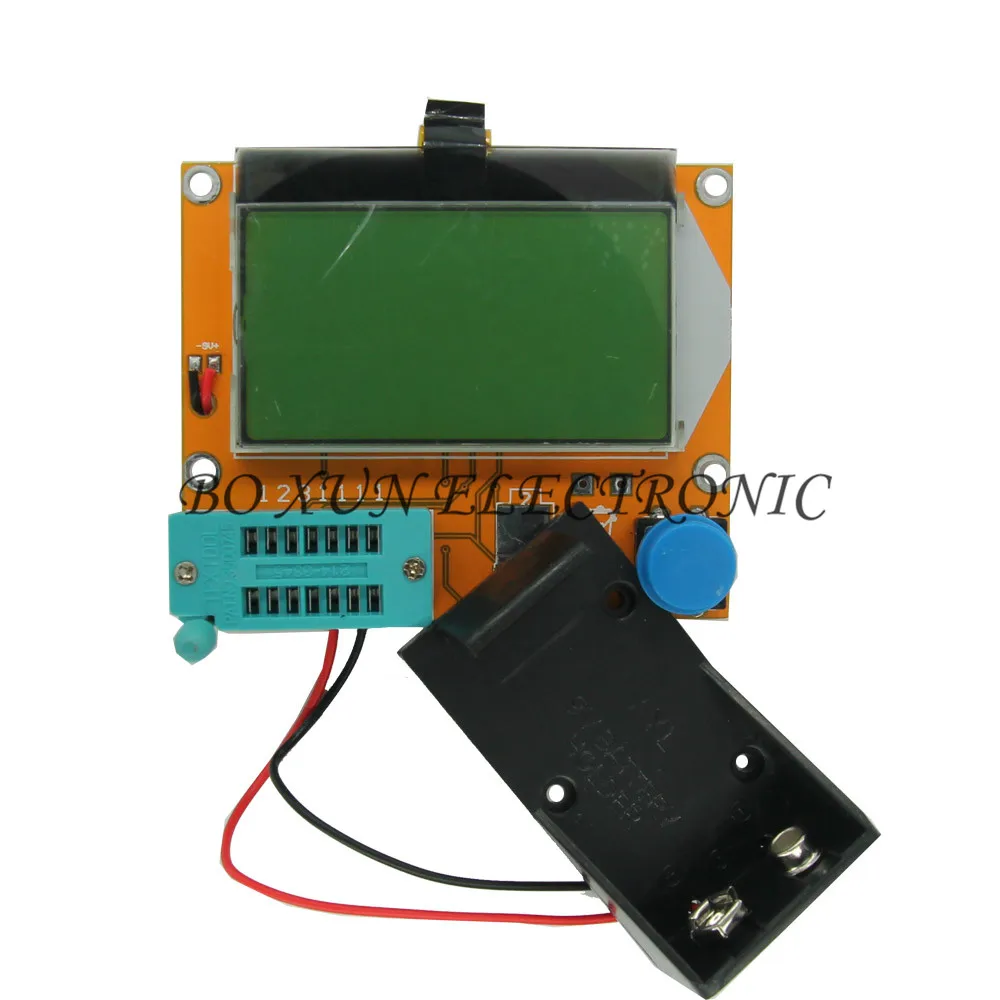 LCD Digital Transistor Tester Meter LCR-T4 12864 9V Backlight Diode Triode Capacitance ESR Meter For MOSFET/JFET/PNP/NPN L/C/R
LCD Digital Transistor Tester Meter LCR-T4 12864 9V Backlight Diode Triode Capacitance ESR Meter For MOSFET/JFET/PNP/NPN L/C/R