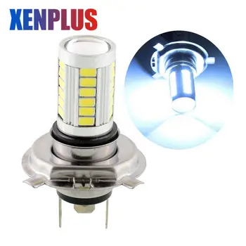 Xenplus 2pcs H4 LED 33 SMD 5630 Car lights Fog Lamp Headlight Bulbs Super bright lighting White 6000K Running lamps for auto 
Xenplus 2pcs H4 LED 33 SMD 5630 Car lights Fog Lamp Headlight Bulbs Super bright lighting White 6000K Running lamps for auto