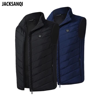 JACKSANQI Winter Thick USB Heating Cotton Vest Outdoor Sleeveless Warmth Hiking Camping Trekking Climbing Fishing Jackets RA186
JACKSANQI Winter Thick USB Heating Cotton Vest Outdoor Sleeveless Warmth Hiking Camping Trekking Climbing Fishing Jackets RA186