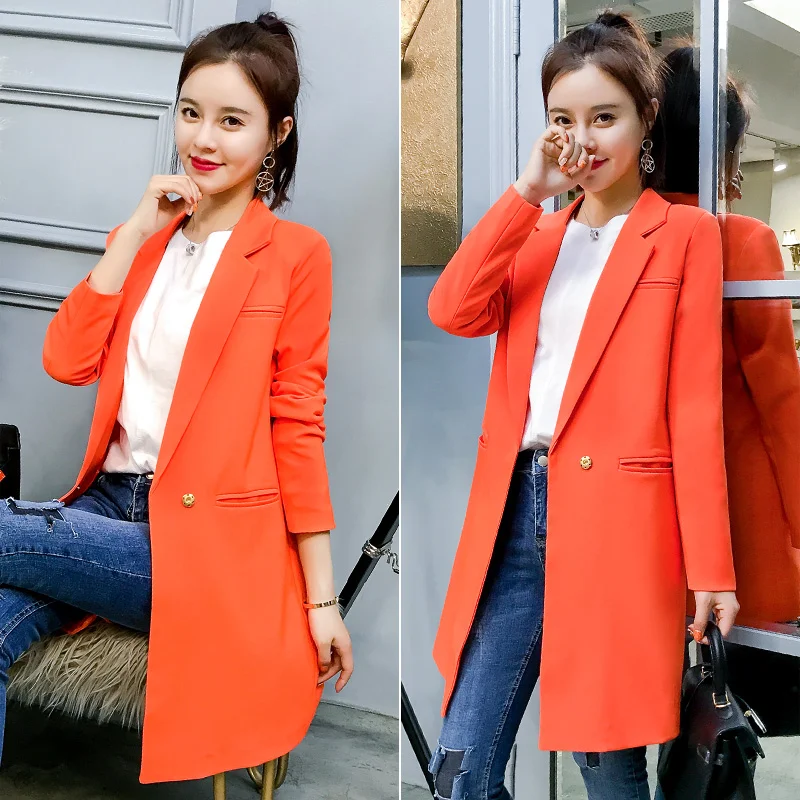 new women blazers and jackets suit jacket female long sleeve Solid suit spring autumn casual loose long suit blazer vadim coat
new women blazers and jackets suit jacket female long sleeve Solid suit spring autumn casual loose long suit blazer vadim coat