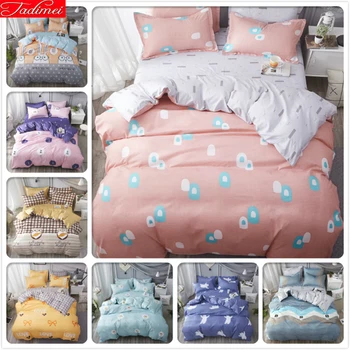 3pcs/4pcs Bedding Set Single Twin Full Double Queen King Size Duvet Cover Soft Cotton Kids Child Bed Linens 150x200 180x220 2.3m
3pcs/4pcs Bedding Set Single Twin Full Double Queen King Size Duvet Cover Soft Cotton Kids Child Bed Linens 150x200 180x220 2.3m