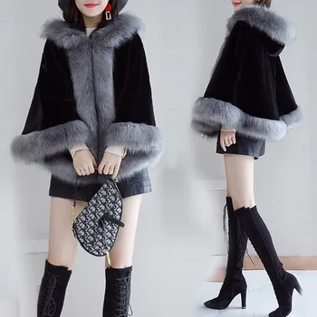 Trendy Womens Jackets And Coats Winter Batwing Sleeve Cloak Shawl Thick Overcoat Outerwear Womens Coats Korean Style Windbreaker
Trendy Womens Jackets And Coats Winter Batwing Sleeve Cloak Shawl Thick Overcoat Outerwear Womens Coats Korean Style Windbreaker