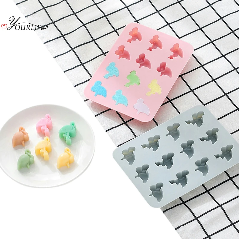 OYOURLIFE 3D Flamingos Silicone Chocolate Mold Candy Chocolates Jelly Pudding Non-stick Mold Kitchen DIY 12 Grid Baking Molds
OYOURLIFE 3D Flamingos Silicone Chocolate Mold Candy Chocolates Jelly Pudding Non-stick Mold Kitchen DIY 12 Grid Baking Molds