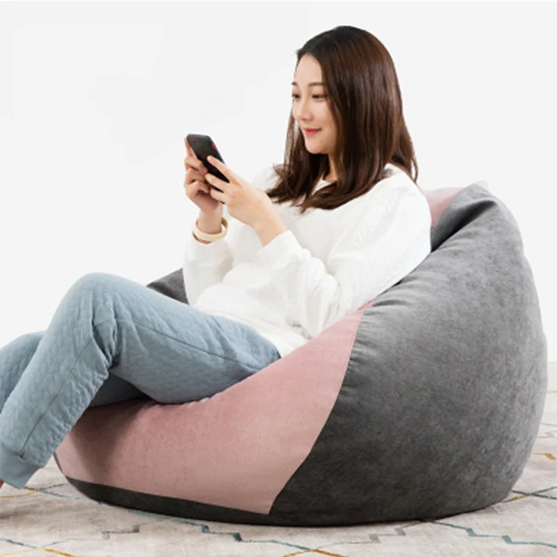 Lazy Sofa Cover High Quality Flannelette Pink Grey Splice Bedroom Modern Lovely Leisure Reading Chair Send Change Bag
Lazy Sofa Cover High Quality Flannelette Pink Grey Splice Bedroom Modern Lovely Leisure Reading Chair Send Change Bag