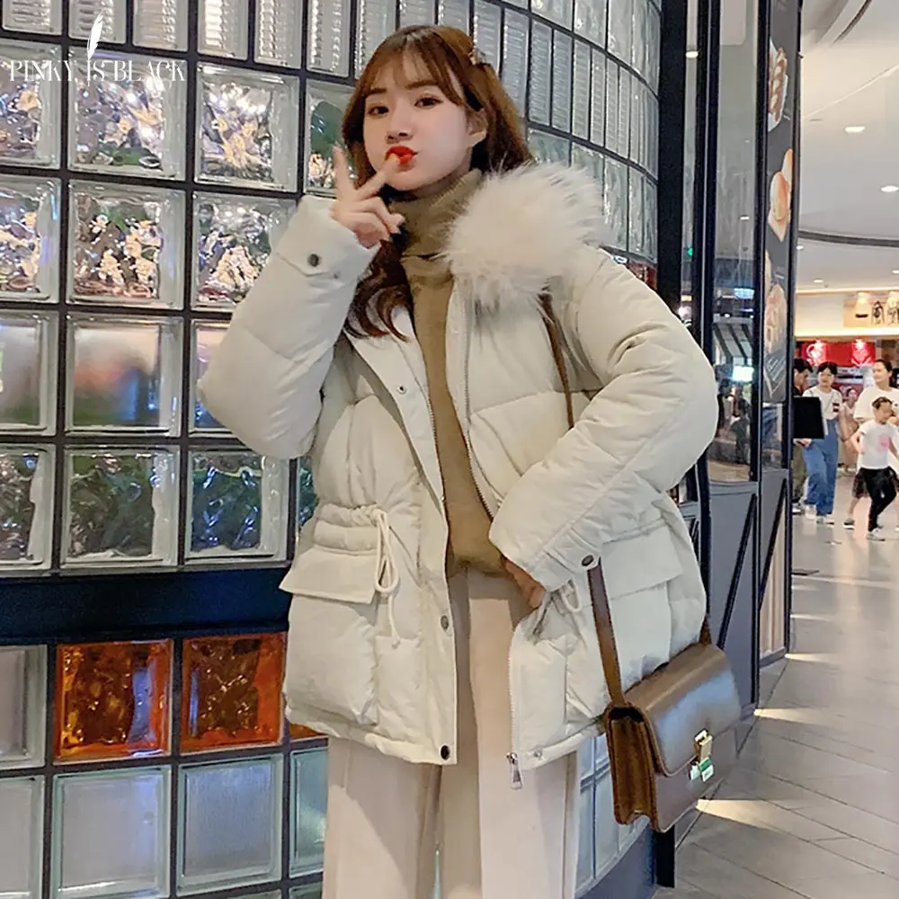 PinkyIsBlack Winter Jacket Women 2019 New Fashion Female Winter Coat Parkas Thicken Fake Fox Fur Collar Down Cotton Clothing
PinkyIsBlack Winter Jacket Women 2019 New Fashion Female Winter Coat Parkas Thicken Fake Fox Fur Collar Down Cotton Clothing