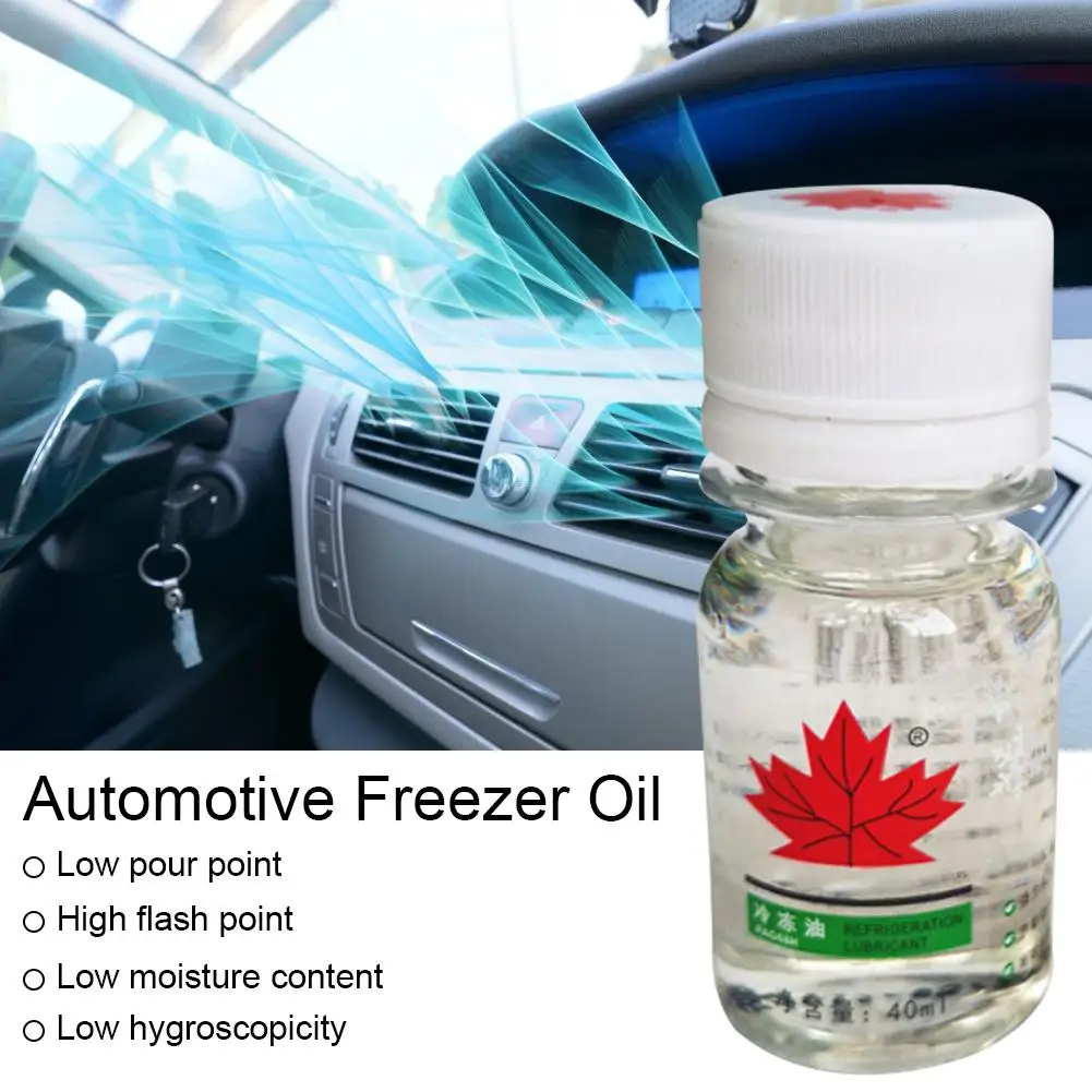 40ml R134a Refrigerant Oil Compressor Oil for Car Truck Bus Automotive A/C AC Air Conditioning System Auto Air Conditioning Oil
40ml R134a Refrigerant Oil Compressor Oil for Car Truck Bus Automotive A/C AC Air Conditioning System Auto Air Conditioning Oil