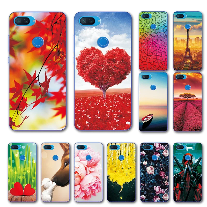 Various Case Cover For Xiaomi Mi 8 lite Landscape Soft TPU Cases For xiaomi Mi8 Lite 6.26" Fundas For Xiaomi MI8 Lite Capa
Various Case Cover For Xiaomi Mi 8 lite Landscape Soft TPU Cases For xiaomi Mi8 Lite 6.26" Fundas For Xiaomi MI8 Lite Capa