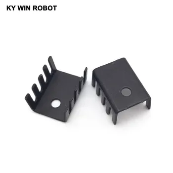 10PCS black 15*10*20MM Triode Heat Sink 10*15*20MM TO-220 TO220 Transistor Aluminum Radiator Heat Sink Cooler Cooling 20*15*10MM
10PCS black 15*10*20MM Triode Heat Sink 10*15*20MM TO-220 TO220 Transistor Aluminum Radiator Heat Sink Cooler Cooling 20*15*10MM