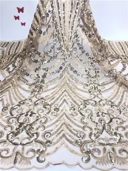 Stylish French Sequins Net Lace Noble Gold Sequins Fabrics For Party High Quality African Tulle Lace Fabric With Beads
Stylish French Sequins Net Lace Noble Gold Sequins Fabrics For Party High Quality African Tulle Lace Fabric With Beads