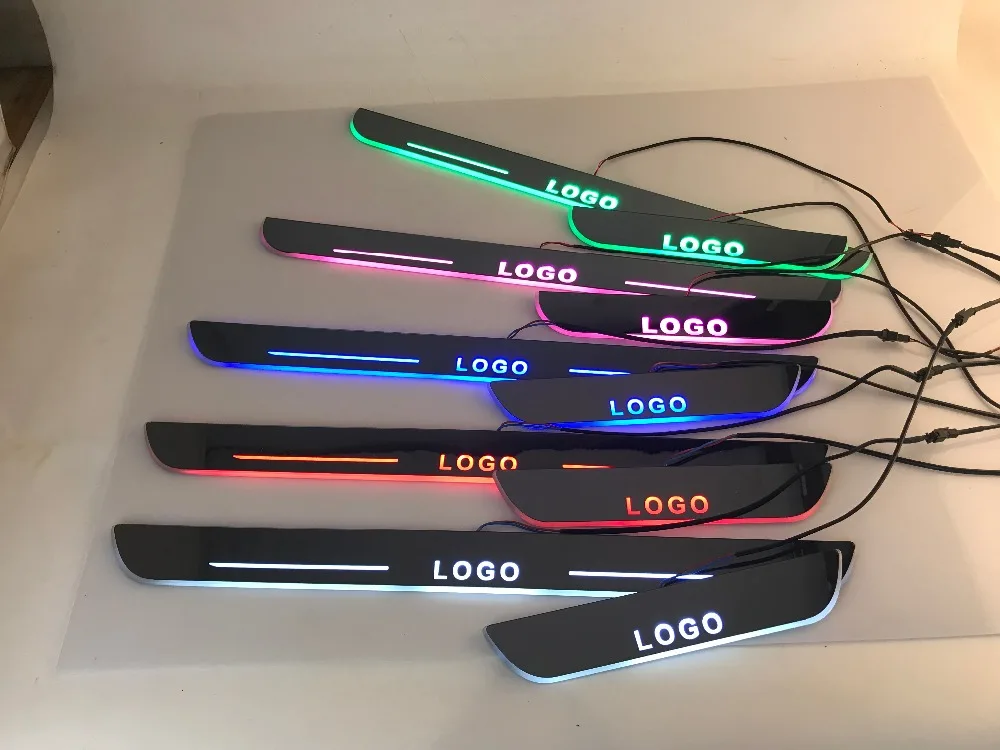 Osmrk LED moving door scuff plate Nerf Bars & Running Boards door sill light overlays for Mercedes-Benz, top quality
Osmrk LED moving door scuff plate Nerf Bars & Running Boards door sill light overlays for Mercedes-Benz, top quality