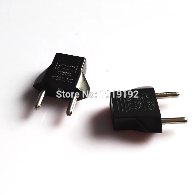2PCS AC250V 6A European Standard 2 Pin Conversion Plug and European Standard Circular Flat Power Plug as Party Supplies
2PCS AC250V 6A European Standard 2 Pin Conversion Plug and European Standard Circular Flat Power Plug as Party Supplies