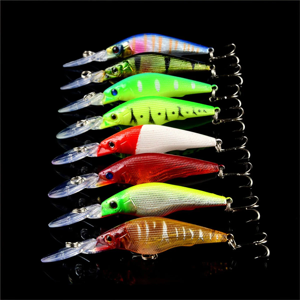 Mixed 35Pcs Fishing Lures Artificial Wobbler Lures Hard Baits Fishing Tackle Minnow Bait Random Color
Mixed 35Pcs Fishing Lures Artificial Wobbler Lures Hard Baits Fishing Tackle Minnow Bait Random Color