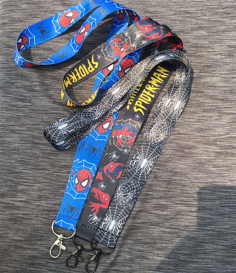 Spider man Lanyard Mobile Phone lovely Charms Key Chain ID Badge Key Chains cosplay gift key ring
Spider man Lanyard Mobile Phone lovely Charms Key Chain ID Badge Key Chains cosplay gift key ring