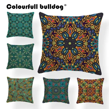 Mandala Lotus Flowers Cushion Cover Geometry Stripe Emblem Pillows Mediterranean Style Bookcase Gift Throw Pillow Square Linen
Mandala Lotus Flowers Cushion Cover Geometry Stripe Emblem Pillows Mediterranean Style Bookcase Gift Throw Pillow Square Linen