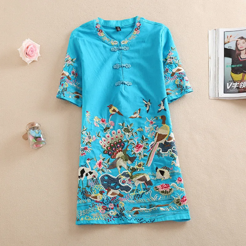 2016 new women summer casual blusas embroidery blouses womens blusa kimono shirt vintage top shirts
2016 new women summer casual blusas embroidery blouses womens blusa kimono shirt vintage top shirts