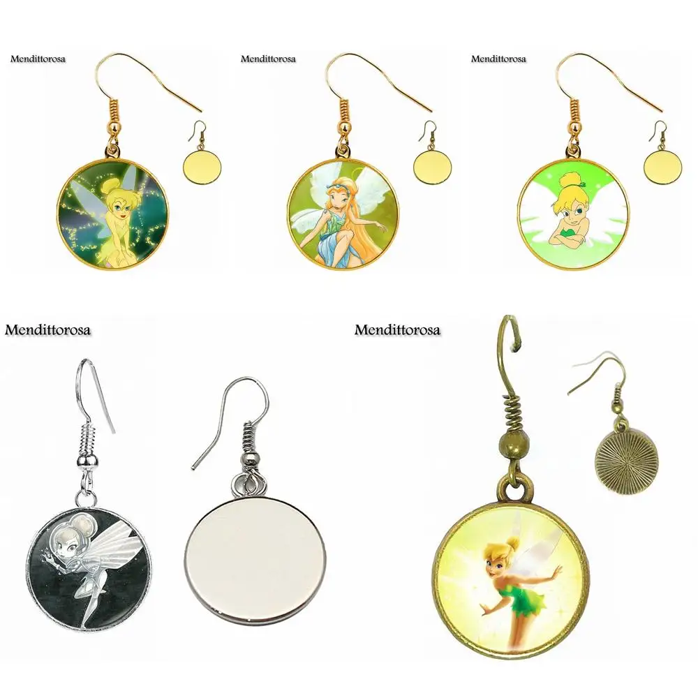 For Men Women Elegant Fairy Angel Tinkerbell Kids Jewelry With Glass Cabochon Bronze/Silver/Golden Clip Ear Hook Drop Earrings
For Men Women Elegant Fairy Angel Tinkerbell Kids Jewelry With Glass Cabochon Bronze/Silver/Golden Clip Ear Hook Drop Earrings