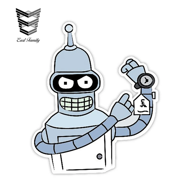 EARLFAMILY 13cm X 10.8cm Car Stickers Cartoon Robot Vinyl Decal Funny Car Styling Waterproof DIY Auto Motor Decoration Graphics
EARLFAMILY 13cm X 10.8cm Car Stickers Cartoon Robot Vinyl Decal Funny Car Styling Waterproof DIY Auto Motor Decoration Graphics