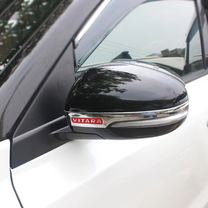For Suzuki Vitara 2016 2017 2018 Car body ABS chrome back rear view Rearview Side Mirror Cover sticks trim frame lamp hood 2pcs
For Suzuki Vitara 2016 2017 2018 Car body ABS chrome back rear view Rearview Side Mirror Cover sticks trim frame lamp hood 2pcs