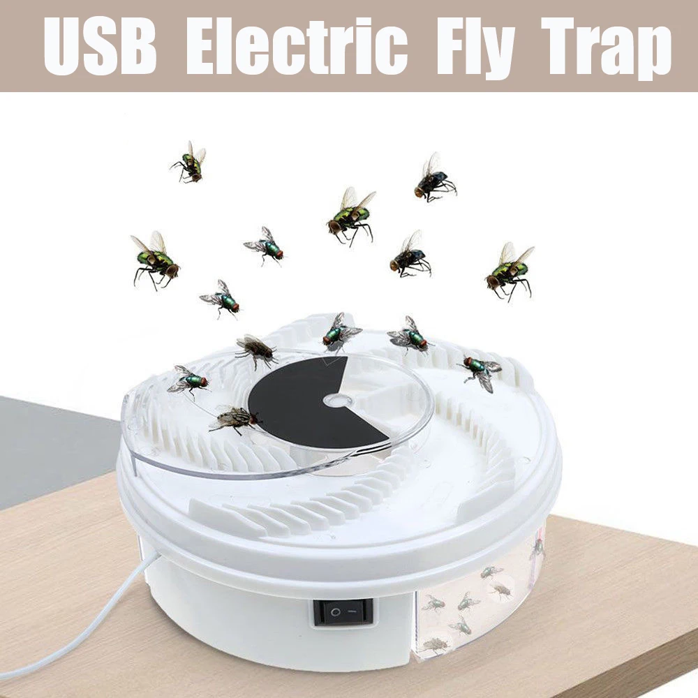 Insect Traps Fly Trap Electric USB Automatic Fly Catcher Trap Pest Reject Control Catcher Mosquito Flying Anti Killer
Insect Traps Fly Trap Electric USB Automatic Fly Catcher Trap Pest Reject Control Catcher Mosquito Flying Anti Killer