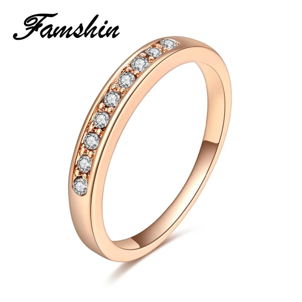 FAMSHIN Fashion Charms Crystal Infinity Rings For Women Gold Silver Cubic Zirconia Flower Romantic Wedding ring Anillos Jewelry
FAMSHIN Fashion Charms Crystal Infinity Rings For Women Gold Silver Cubic Zirconia Flower Romantic Wedding ring Anillos Jewelry