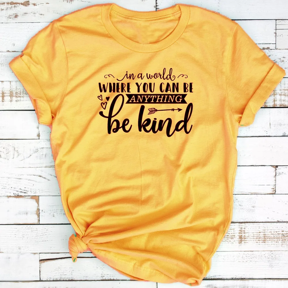 t shirt slogan aesthetic tops Kindness Shirt Anti Bullying Inspirational Quote Tee In A World Where You Can Be Anything Be Kind
t shirt slogan aesthetic tops Kindness Shirt Anti Bullying Inspirational Quote Tee In A World Where You Can Be Anything Be Kind